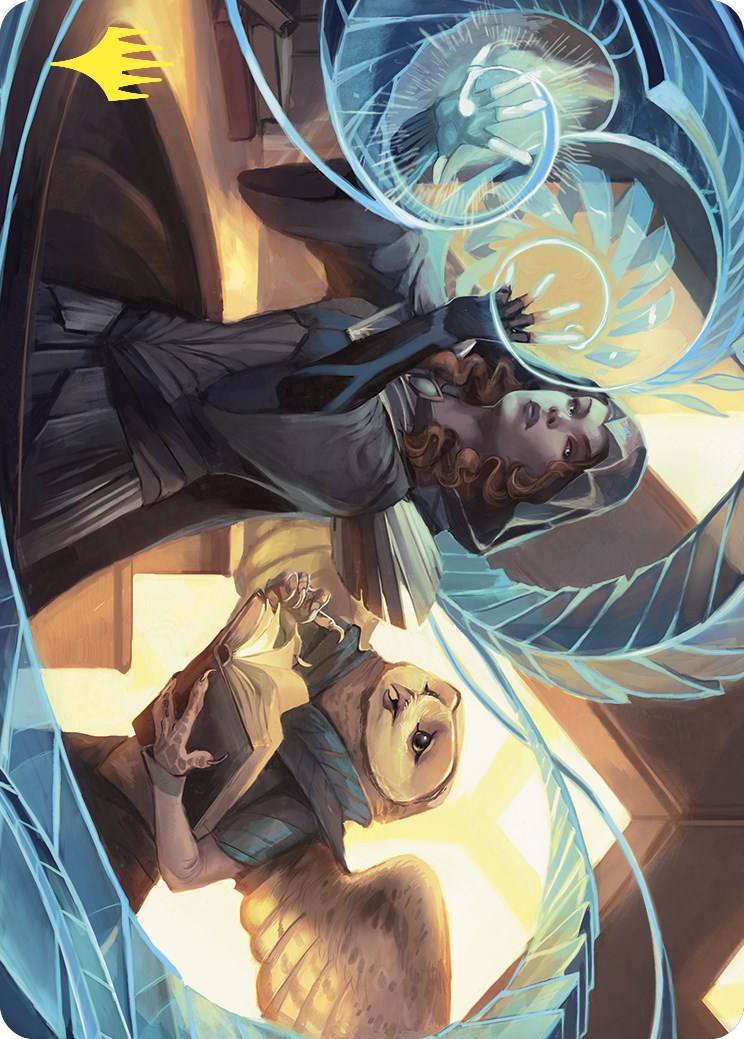 Personal Tutor Art Card (Gold-Stamped) [Commander Masters Art Series] | GnG Games
