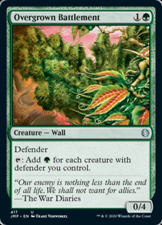 Overgrown Battlement [Jumpstart] | GnG Games