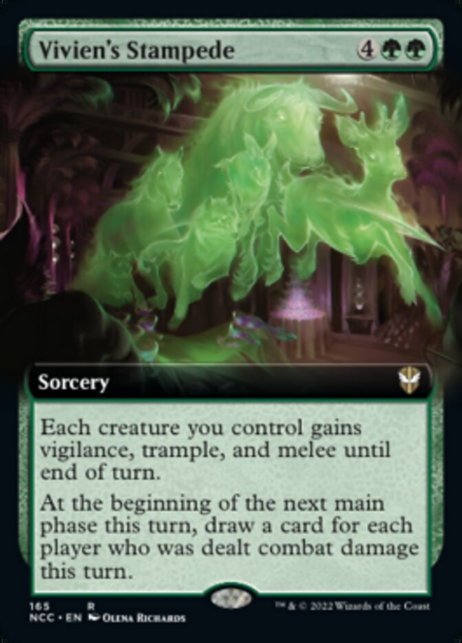 Vivien's Stampede (Extended Art) [Streets of New Capenna Commander] | GnG Games