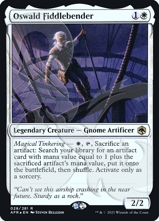 Oswald Fiddlebender (Ampersand Promo) [Dungeons & Dragons: Adventures in the Forgotten Realms Promos] | GnG Games