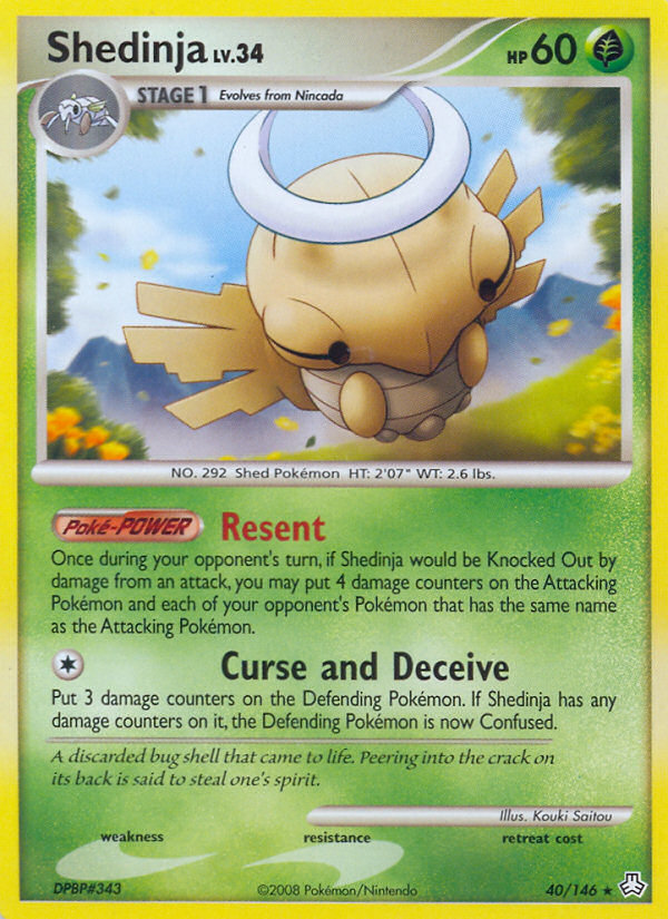 Shedinja (40/146) [Diamond & Pearl: Legends Awakened] | GnG Games