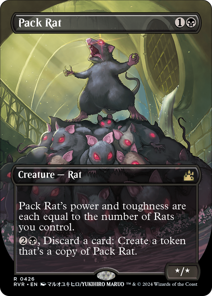 Pack Rat (Anime Borderless) [Ravnica Remastered] | GnG Games