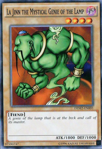 La Jinn the Mystical Genie of the Lamp [DEM2-EN003] Common | GnG Games