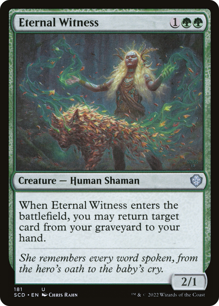 Eternal Witness [Starter Commander Decks] | GnG Games