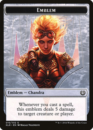 Emblem - Chandra, Torch of Defiance [Kaladesh Tokens] | GnG Games