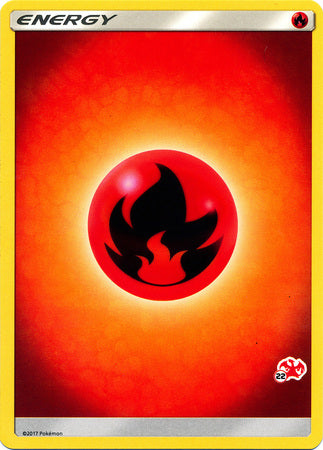 Fire Energy (Charizard Stamp #22) [Battle Academy 2020] | GnG Games