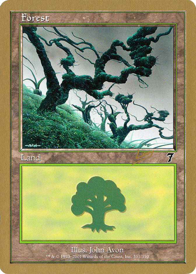 Forest (rl331) (Raphael Levy) [World Championship Decks 2002] | GnG Games