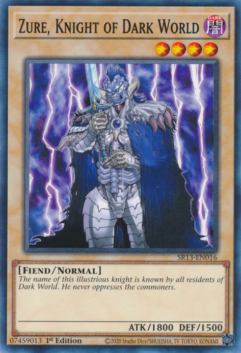 Zure, Knight of Dark World [SR13-EN016] Common | GnG Games