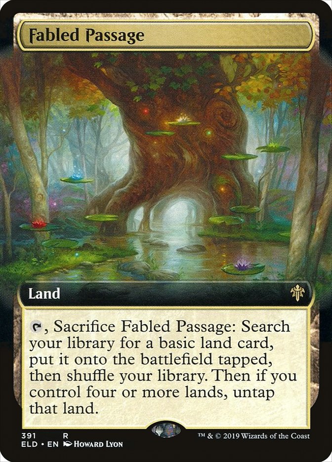 Fabled Passage (Extended Art) [Throne of Eldraine] | GnG Games