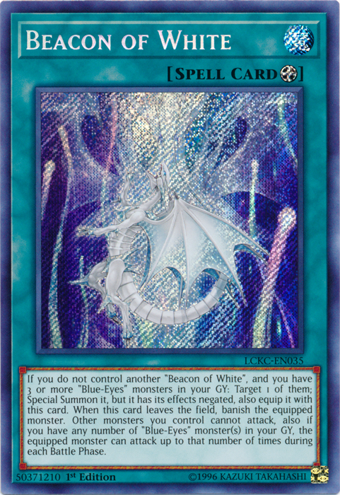 Beacon of White [LCKC-EN035] Secret Rare | GnG Games