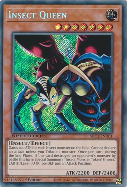 Insect Queen [SBC1-END01] Secret Rare | GnG Games