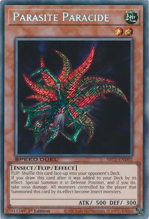 Parasite Paracide [SBC1-END02] Secret Rare | GnG Games