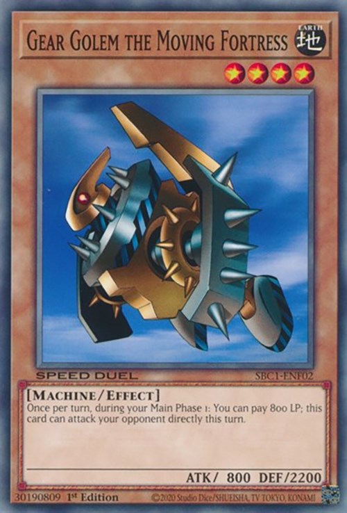 Gear Golem the Moving Fortress [SBC1-ENF02] Common | GnG Games