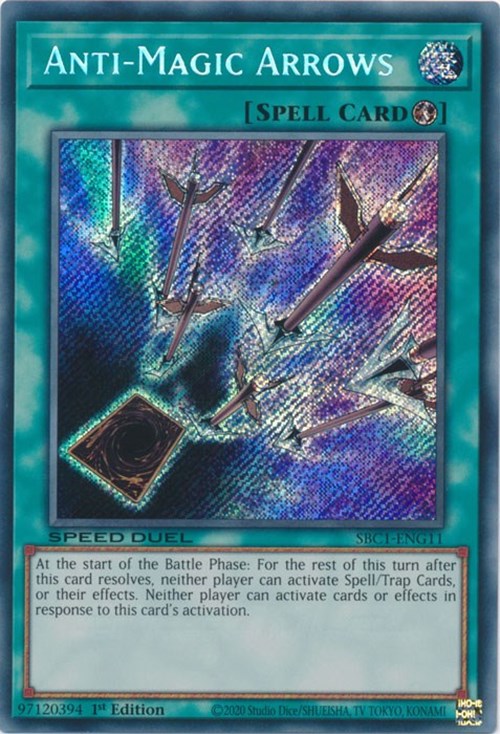 Anti-Magic Arrows [SBC1-ENG11] Secret Rare | GnG Games