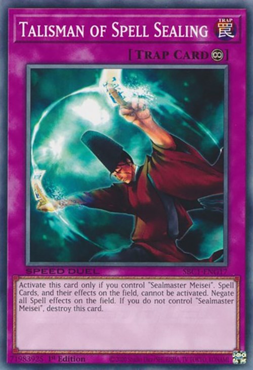 Talisman of Spell Sealing [SBC1-ENG17] Common | GnG Games