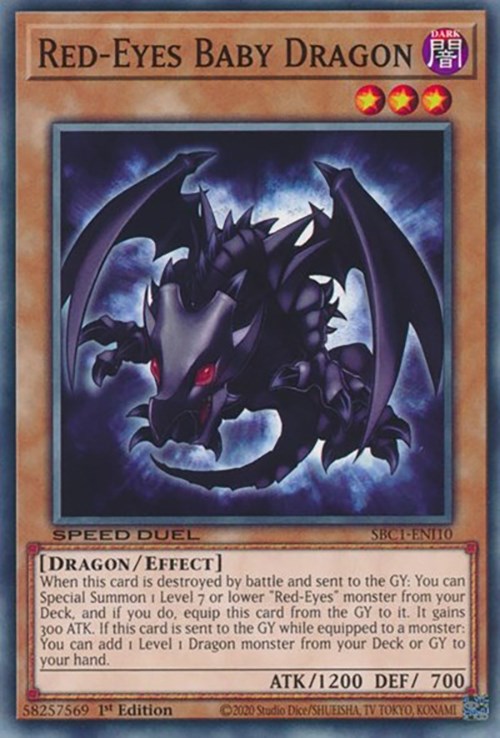 Red-Eyes Baby Dragon [SBC1-ENI10] Common | GnG Games