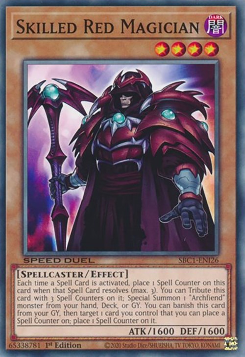 Skilled Red Magician [SBC1-ENI26] Common | GnG Games