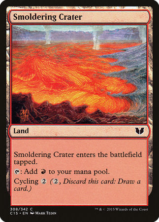 Smoldering Crater [Commander 2015] | GnG Games