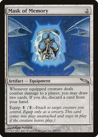 Mask of Memory [Mirrodin] | GnG Games