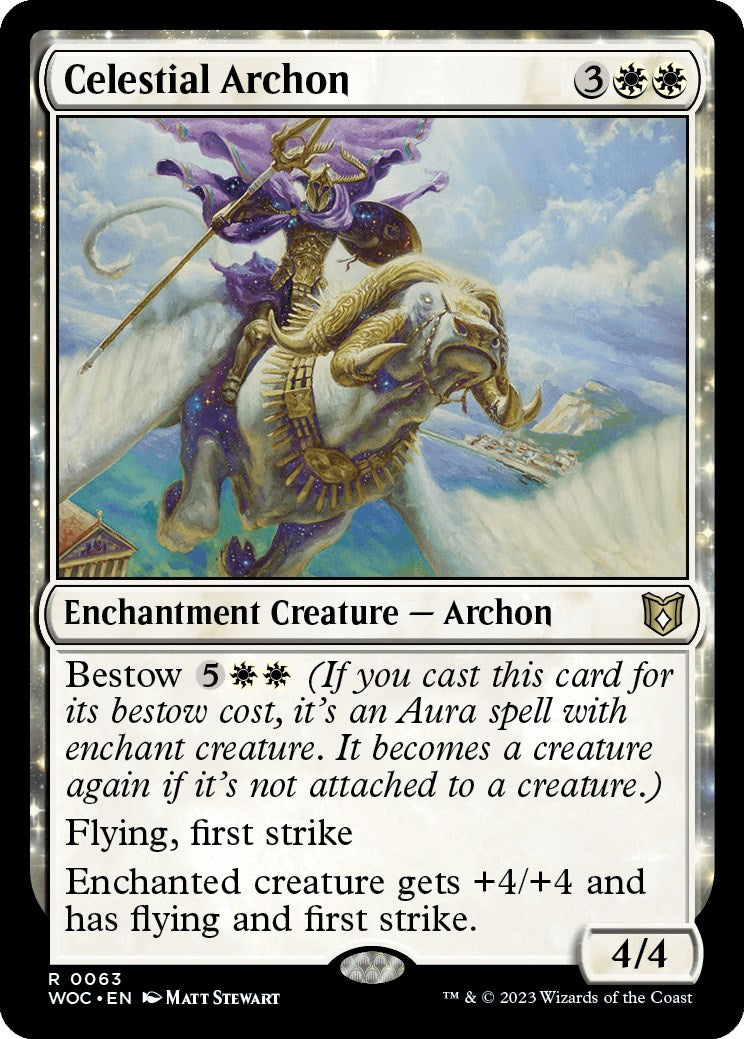 Celestial Archon [Wilds of Eldraine Commander] | GnG Games