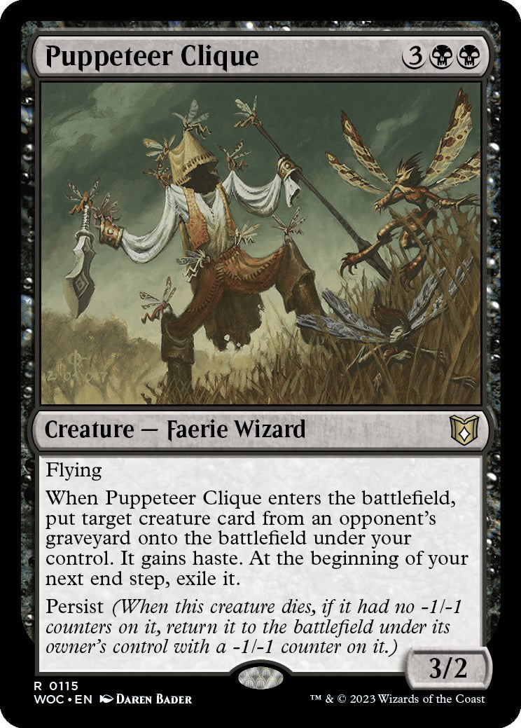 Puppeteer Clique [Wilds of Eldraine Commander] | GnG Games