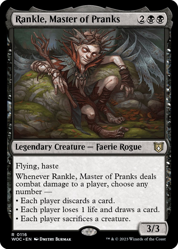 Rankle, Master of Pranks [Wilds of Eldraine Commander] | GnG Games