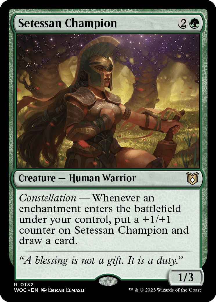 Setessan Champion [Wilds of Eldraine Commander] | GnG Games