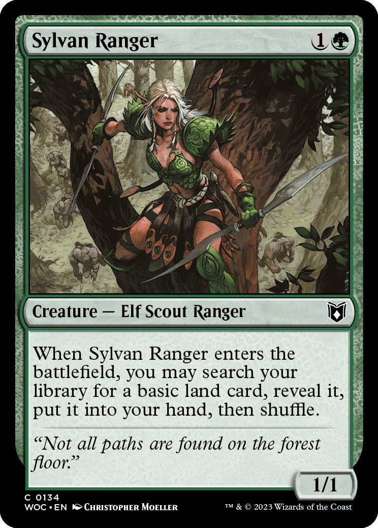 Sylvan Ranger [Wilds of Eldraine Commander] | GnG Games