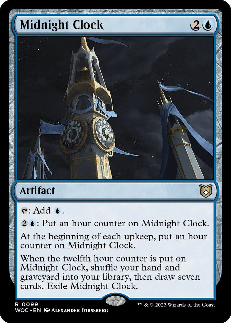 Midnight Clock [Wilds of Eldraine Commander] | GnG Games