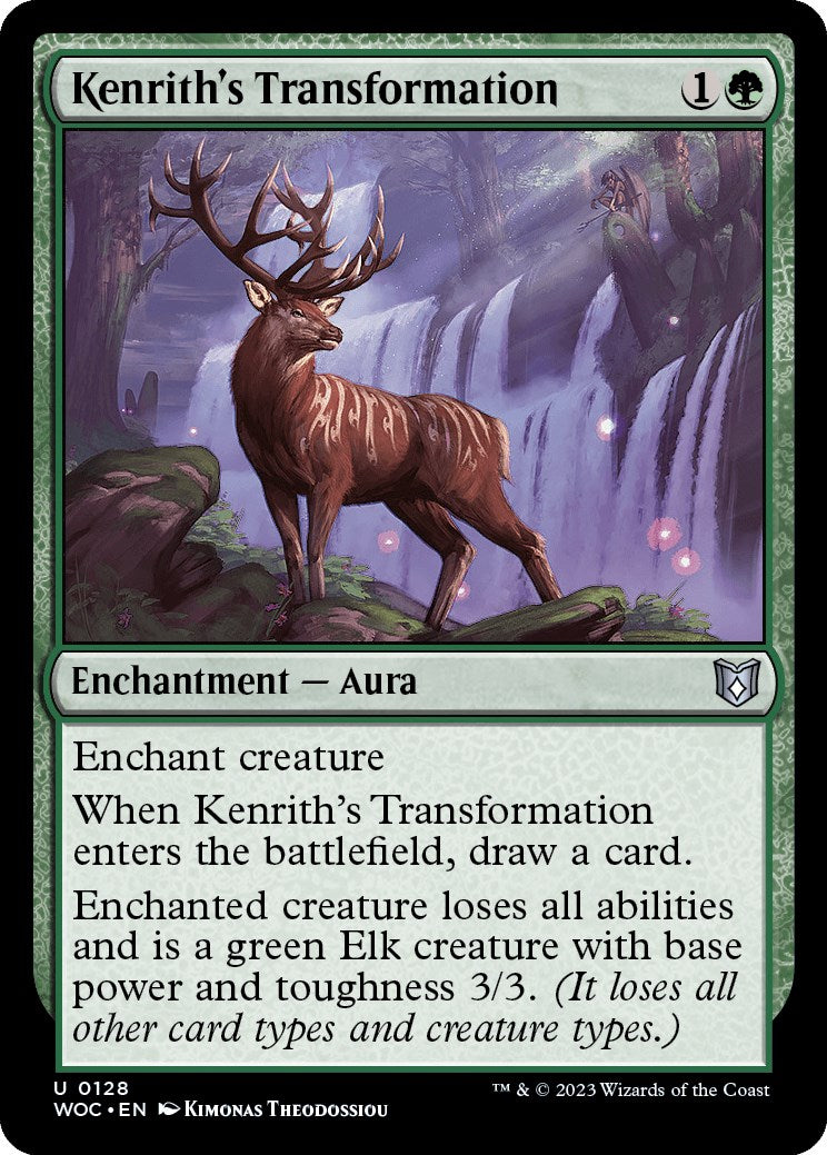 Kenrith's Transformation [Wilds of Eldraine Commander] | GnG Games