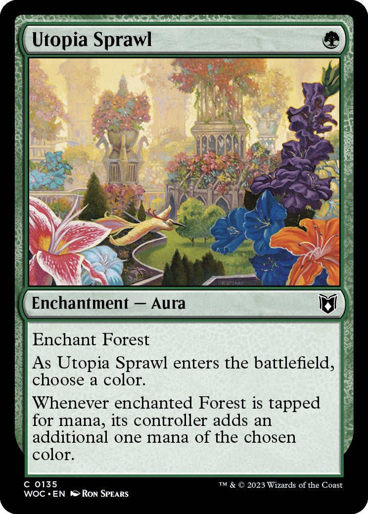 Utopia Sprawl [Wilds of Eldraine Commander] | GnG Games