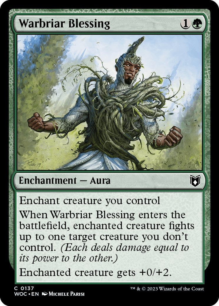 Warbriar Blessing [Wilds of Eldraine Commander] | GnG Games