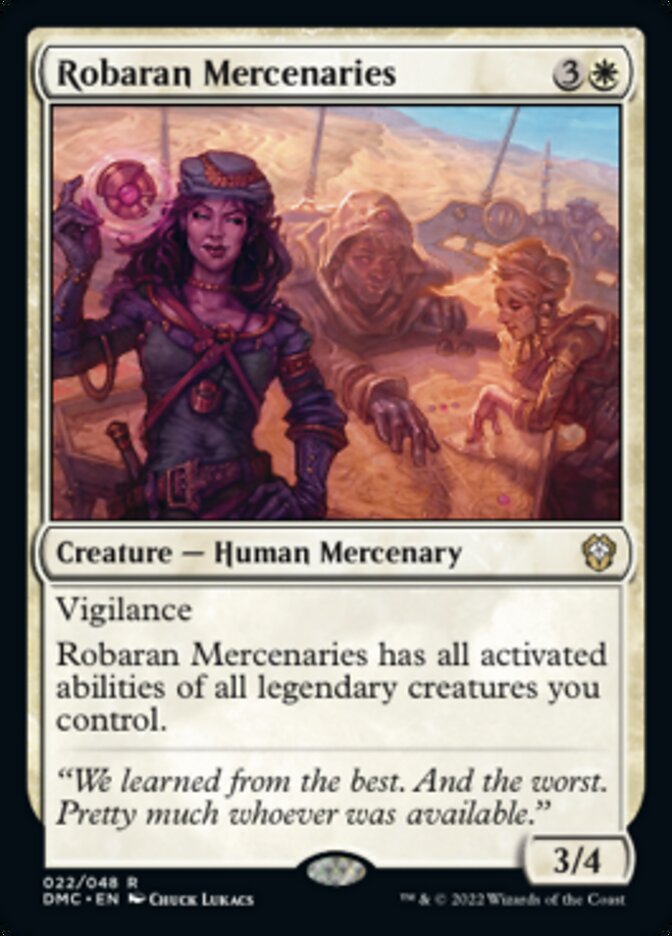 Robaran Mercenaries [Dominaria United Commander] | GnG Games