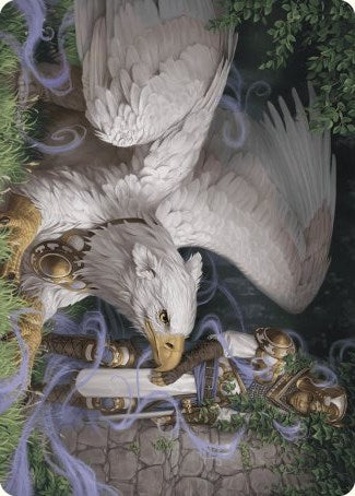 Dutiful Griffin Art Card [Wilds of Eldraine Art Series] | GnG Games