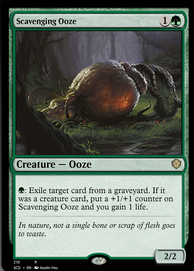 Scavenging Ooze [Starter Commander Decks] | GnG Games