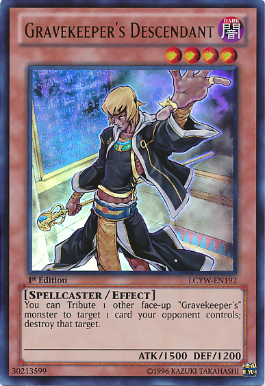 Gravekeeper's Descendant [LCYW-EN192] Ultra Rare | GnG Games