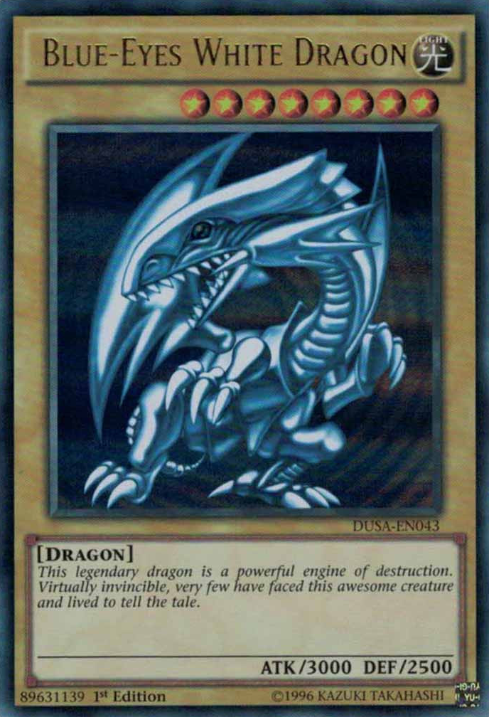 Blue-Eyes White Dragon [DUSA-EN043] Ultra Rare | GnG Games