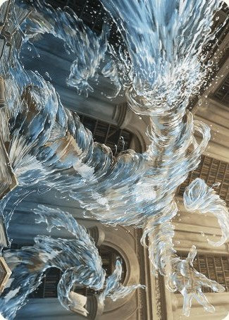 Splashy Spellcaster Art Card [Wilds of Eldraine Art Series] | GnG Games