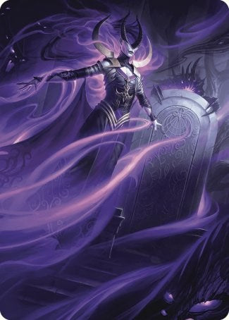 Ashiok, Wicked Manipulator Art Card (10/81) [Wilds of Eldraine Art Series] | GnG Games