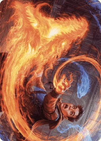 Frantic Firebolt Art Card [Wilds of Eldraine Art Series] | GnG Games