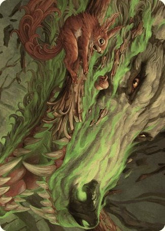 Leaping Ambush Art Card [Wilds of Eldraine Art Series] | GnG Games
