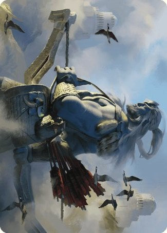 Skybeast Tracker Art Card [Wilds of Eldraine Art Series] | GnG Games