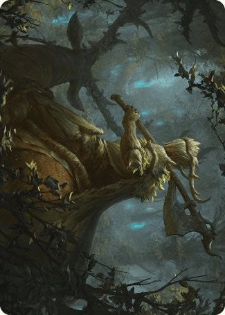 Verdant Outrider Art Card [Wilds of Eldraine Art Series] | GnG Games