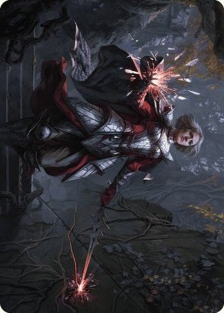 Rowan, Scion of War Art Card (31/81) [Wilds of Eldraine Art Series] | GnG Games