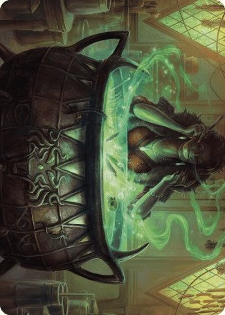 Agatha's Soul Cauldron Art Card [Wilds of Eldraine Art Series] | GnG Games