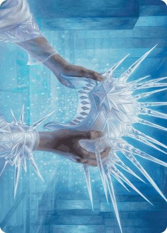 Hylda's Crown of Winter Art Card [Wilds of Eldraine Art Series] | GnG Games