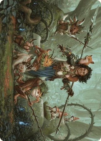 Ellivere of the Wild Court Art Card [Wilds of Eldraine Art Series] | GnG Games