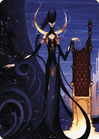Ashiok, Wicked Manipulator Art Card (57/81) [Wilds of Eldraine Art Series] | GnG Games