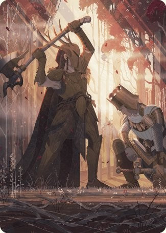 Karmic Justice Art Card [Wilds of Eldraine Art Series] | GnG Games