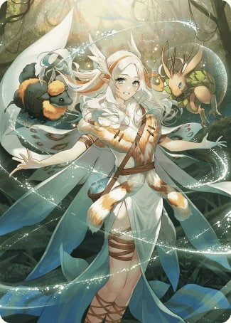 Greater Auramancy Anime Art Card [Wilds of Eldraine Art Series] | GnG Games